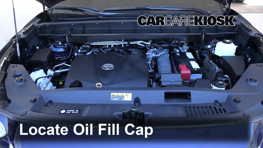 2021 Toyota Highlander XLE 3.5L V6 Aceite